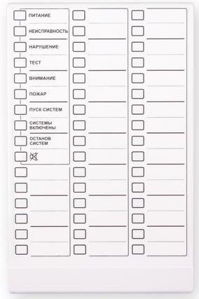 Изображение товара Модуль индикации Астра-863 исп.А для системы Астра-Zитадель