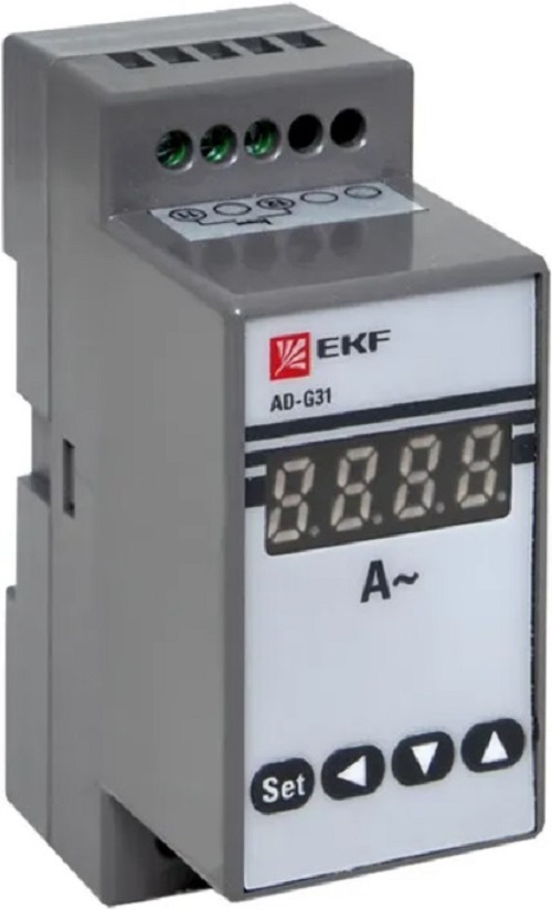 

Амперметр EKF ad-g31 цифровой на DIN однофазный PROxima (без поверки, ad-g31
