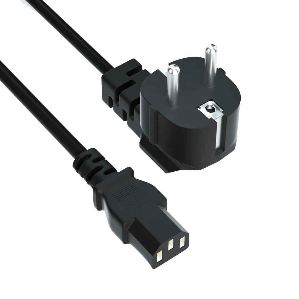 

Кабель питания Lyambda LH-05-BK IEC C13 1 м 3*0.75 мм черный, LH-05-BK