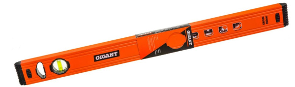 Изображение товара Строительный уровень Gigant GW600 пузырьковый 600 мм для точных измерений