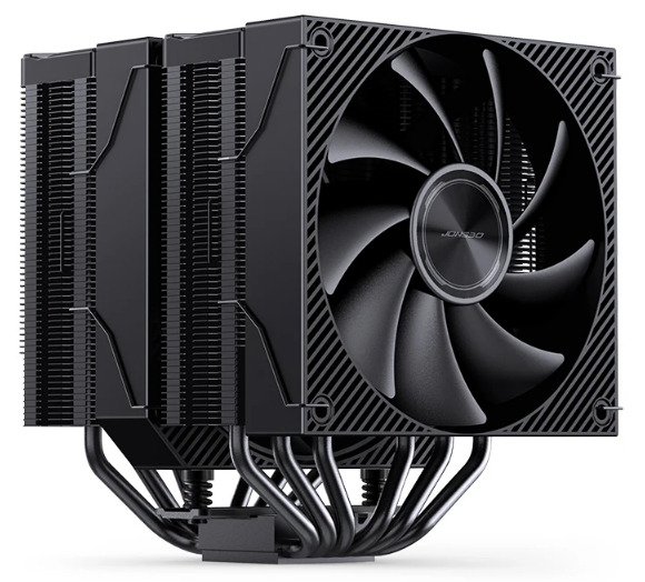 

Кулер JONSBO CA90 Black LGA1851/1700/1200/115X/AM5/AM4 (TDP 270W, 130/120mm, 800-1800rpm, 76.57/69.91CFM, 31.4/32.6dBa), CA90 Black