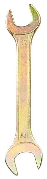 

Ключ рожковый Rexant 12-5830-2 17х19мм, желтый цинк, 12-5830-2