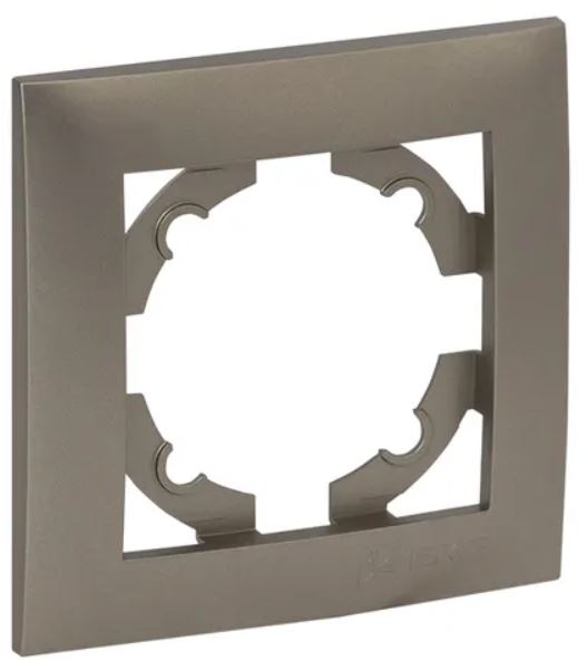 

Рамка одинарная EKF EWM-G-301-40 Валенсия кашемир, EWM-G-301-40