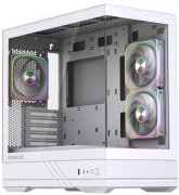 фото Корпус mATX  Powercase CMGT3W-A3