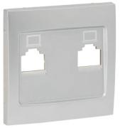 фото Накладка розетки компьютерной EKF ESK02-L-035-30