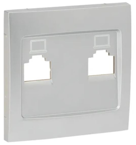 фото Накладка розетки компьютерной  EKF ESK02-L-035-30 в Омске