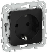фото Розетка с заземлением  IEK FI-R14-16-K02