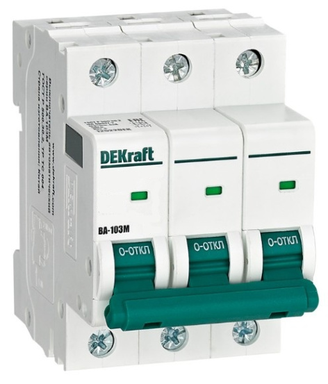 Изображение товара Автоматический выключатель DEKraft 12524DEK