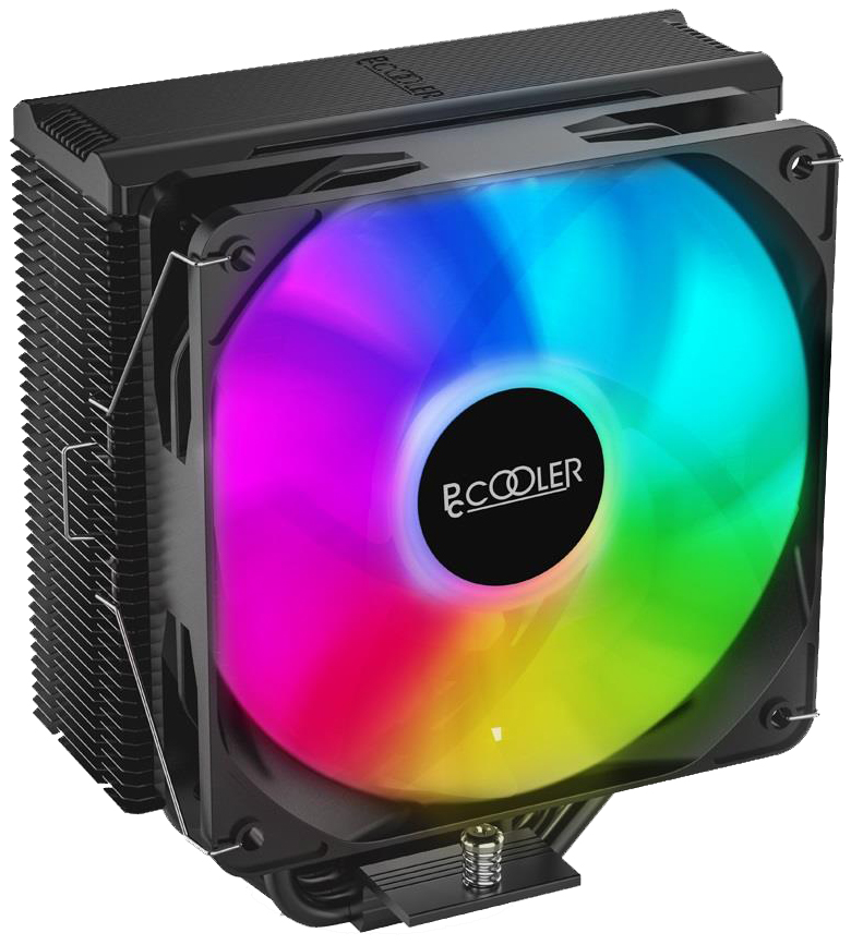 

Кулер PCCooler Paladin EX400 ARGB LGA1700/1200/115x/AM4/AM5 (120mm fan, 400-1800rpm, 73.6CFM, 28.6dBA, 180W TDP), Paladin EX400 ARGB