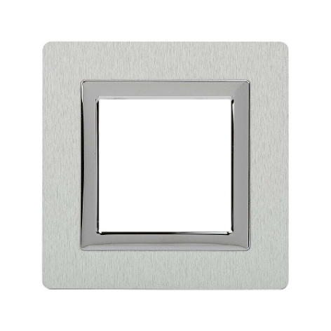 Изображение товара Рамка DKC 4404832 для настенного монтажа серия Avanti алюминиевая светлая