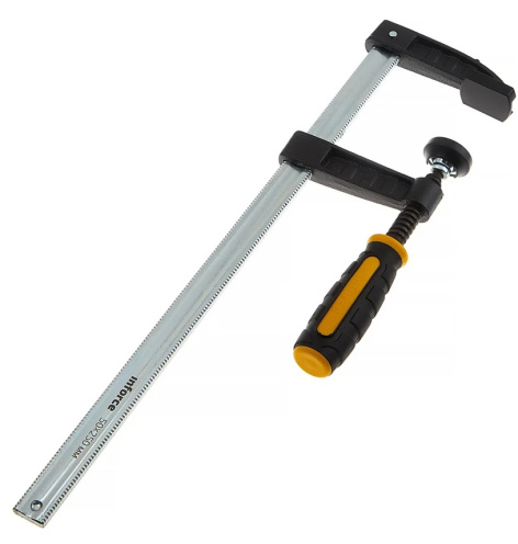 Изображение товара Струбцина Inforce 06-03-27 F-образная для работы с деревом 250 мм