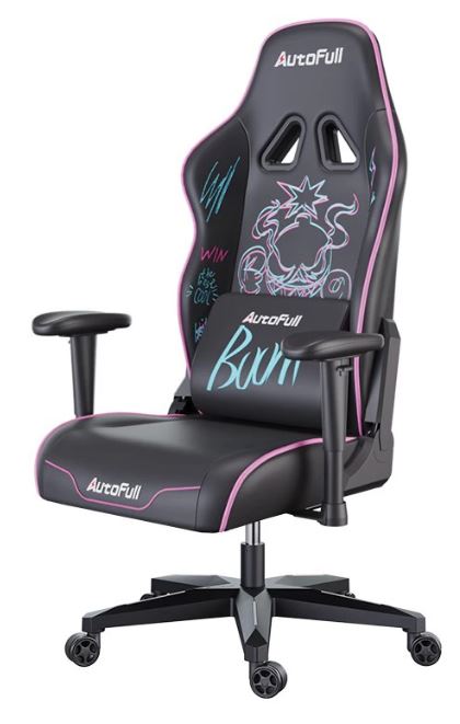 

Кресло игровое AutoFull AF111BM серия C3, цвет: черный, AF111BM