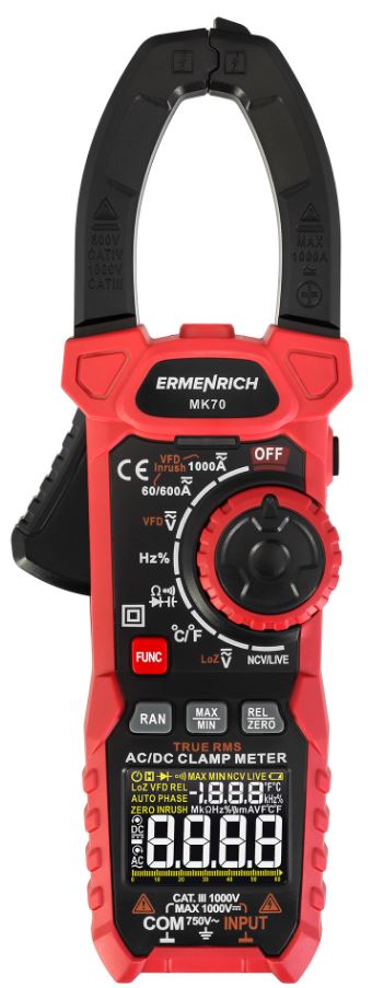 

Токоизмерительные клещи Ermenrich 82970 Ping MK70, 82970