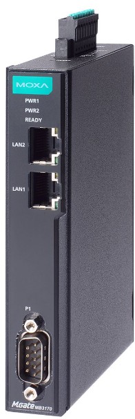 Преобразователь,MOXA,MGate MB3170I-G2-T