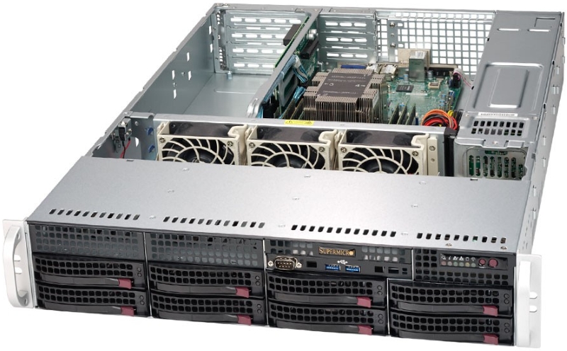 

Серверная платформа 2U Supermicro SYS-5029P-WTR (1x3647, C622, 6xDDR4, 8x3.5" HS, 2x10GE, 2x500W,Rail), SYS-5029P-WTR