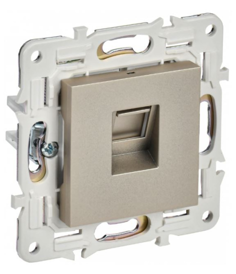 Изображение товара Розетка компьютерная IEK SK-K10-2-K37 для внутренней установки, RJ-45