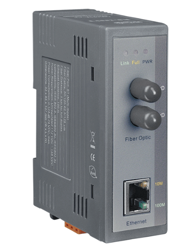 

Медиа-конвертер ICP DAS NS-200AFT-T CR Industrial 10/100 Base-T to 100 Base-FX Media Converter; 1 multi mode, ST connector (RoHS), NS-200AFT-T CR