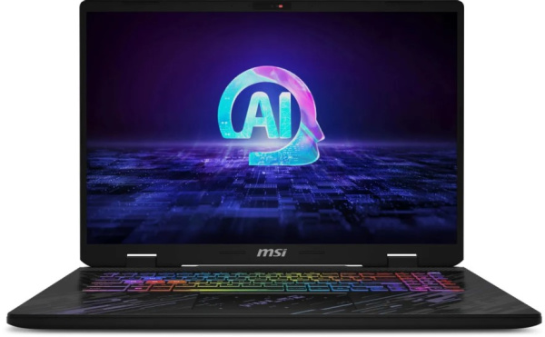 фото Ноутбук  MSI Pulse 17 AI C1VEKG-088XRU в Челябинске 17 ", Core Ultra 5, 16 Гб RAM, 1 Тб SSD, GeForce RTX 4050, Черный