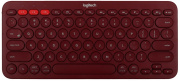 фото Мембранная клавиатура Logitech K380, Bluetooth, Красный [920-007655]