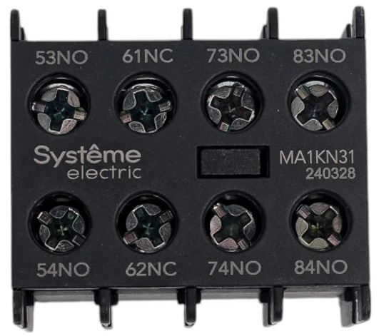 фото Блок дополнительных контактов Systeme Electric MA1KN31 в Уфе