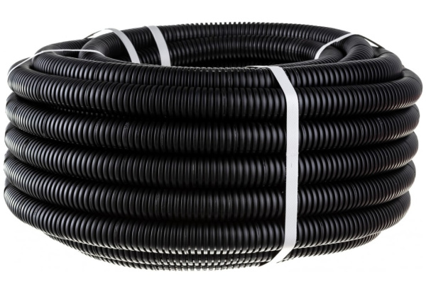 Изображение товара Гофрированная труба Rexant 28-0032-3 диаметр 32 мм длина 25 м для электромонтажа