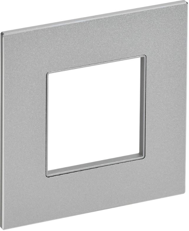 

Рамка одинарная IEK SK-M12-M-K23 SKANDY SK-F31S Металл Серебряный, SK-M12-M-K23