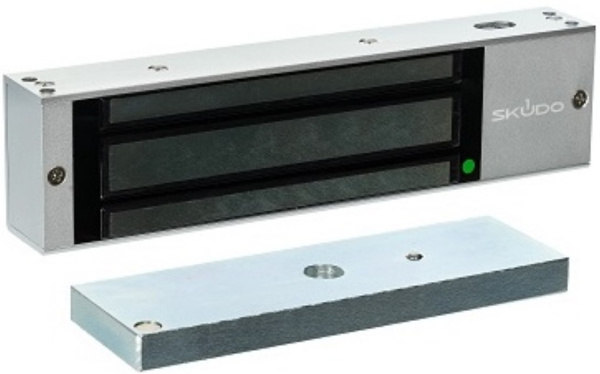 Изображение товара Замок Skudo SK-EL500A электромагнитный накладной для тяжелых дверей