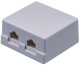 фото Розетка настенная Neomax NM-SMB-KJ45-U5E-2PD-102-WH в Смоленске