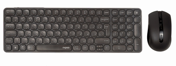 Изображение товара Беспроводной комплект клавиатура и мышь Rapoo 9350S Bluetooth радиоканал