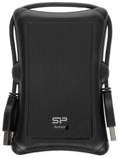 

Внешний диск HDD 2.5'' Silicon Power SP020TBPHDA30S3A Armor A30 2TB USB 3.0 черный, SP020TBPHDA30S3A