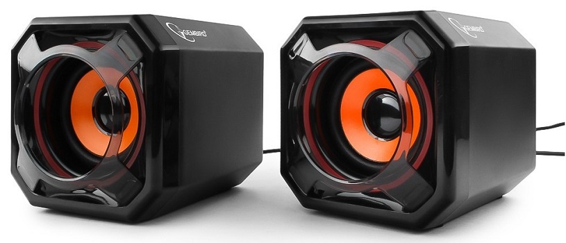 

Компьютерная акустика 2.0 Gembird SPK-405 черная, 5 Вт, рег. громкости, питание USB, пассив. излучатели, SPK-405
