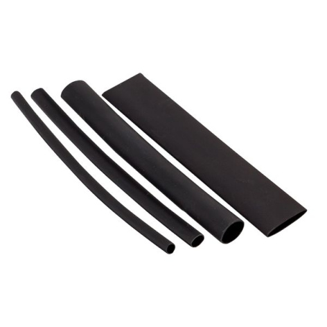 Изображение товара Набор термоусадочных трубок EKF tut-k-n-1-r черных диаметром от 3 до 12 мм