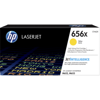 

Картридж HP CF462X № 656X для HP CLJ M652/M653 , 22000 стр, желтый, CF462X