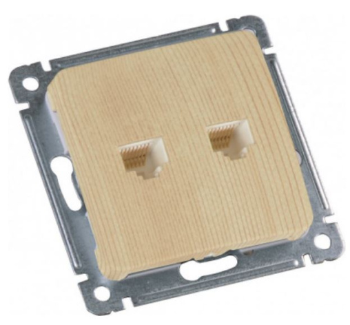 Изображение товара Розетка компьютерная HEGEL РСКК-440-02