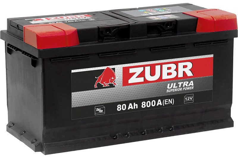 

Батарея ZUBR ZU800 Ultra 80Ah R+, ZU800