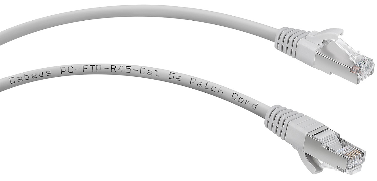 фото Кабель патч-корд F/UTP 5e кат. 10м.  Cabeus PC-FTP-RJ45-Cat.5e-10m-LSZH