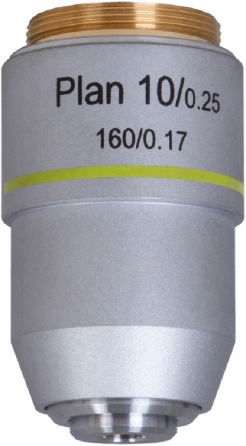 

Объектив Levenhuk MED 10x 76069 Levenhuk планахроматический, MED 10x