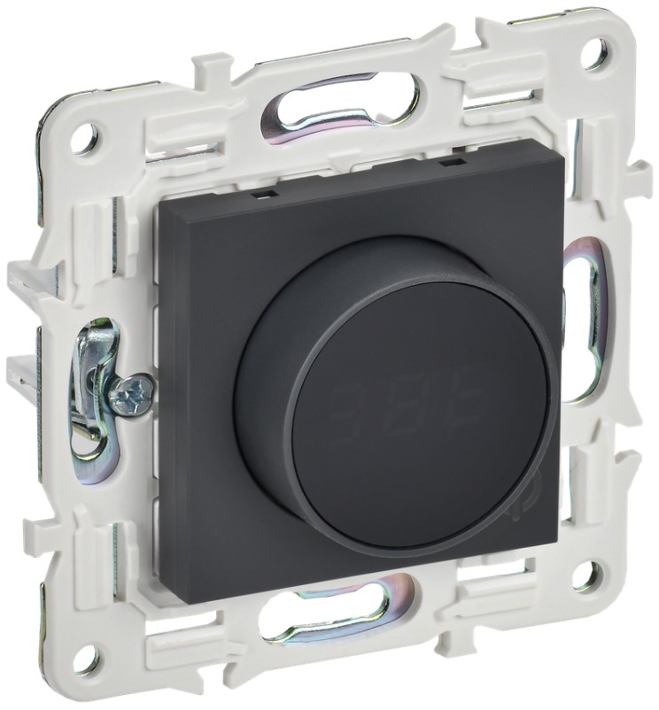 

Термостат электронный IEK SK-RT11-K53 SKANDY с индикацией SK-T01G Графит, SK-RT11-K53