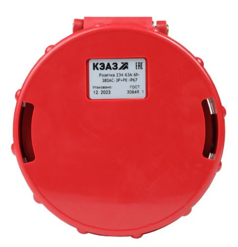 Изображение товара Розетка кабельная КЭАЗ 222763