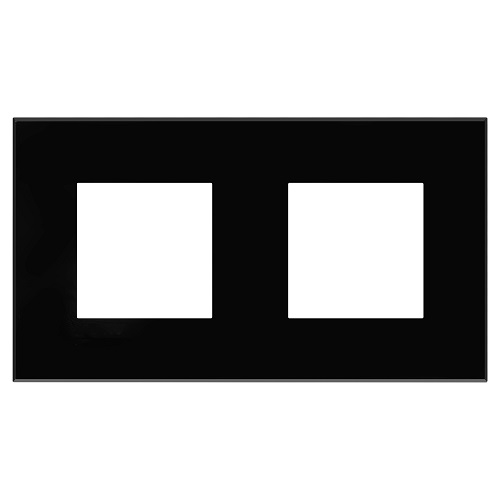 

Рамка DKC 4402904 для встраиваемых в стену ЭУИ серии Avanti, "Чёрный квадрат", 2 поста (4 модуля), "Avanti", 4402904