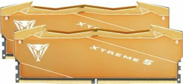Изображение товара Оперативная память DDR5 32GB Patriot Viper Xtreme 5 Aurum 6400MHz CL32 с радиатором