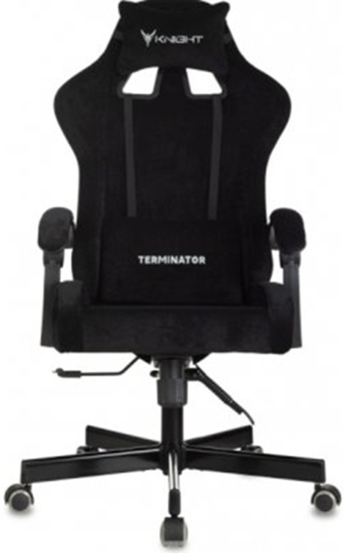 

Кресло игровое Knight Terminator B черное Light-20 крестовина металл., Terminator B