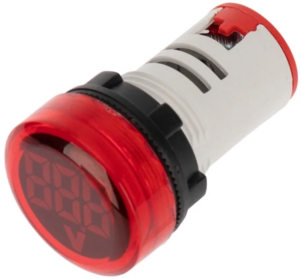 

Индикатор Rexant 36-5000 значения напряжения красный VD22 70-500 В, 36-5000