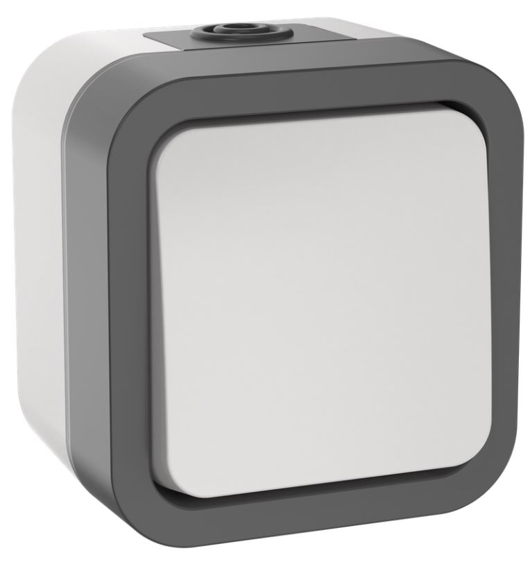 

Выключатель одноклавишный IEK TS-V16-0-10-55-K41 TORS двухполюсный 10А IP55 TS211 серо-белый, TS-V16-0-10-55-K41