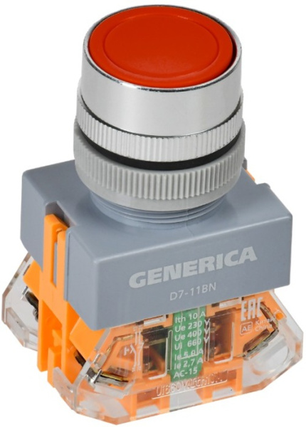 Изображение товара Кнопка управления GENERICA BBT50-11BN-3-22-K04-G