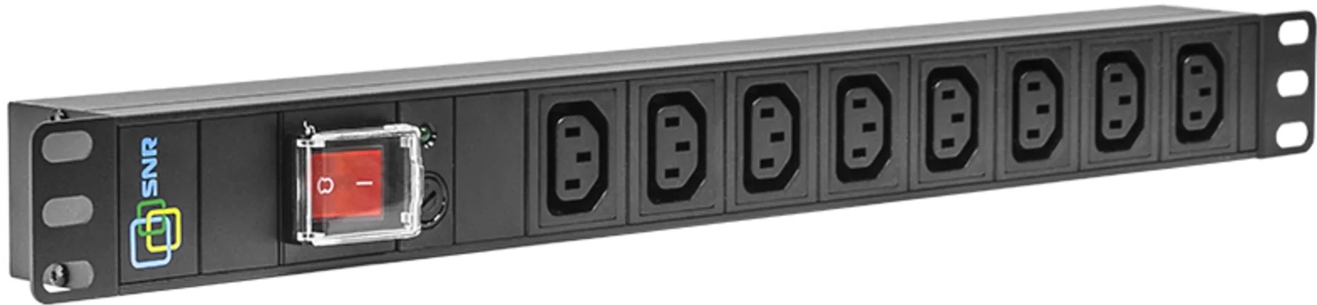 

Блок розеток SNR SNR-PDU-08A-W2 8 гнезд IEC320 C13, без шнура питания с вилкой C14, SNR-PDU-08A-W2