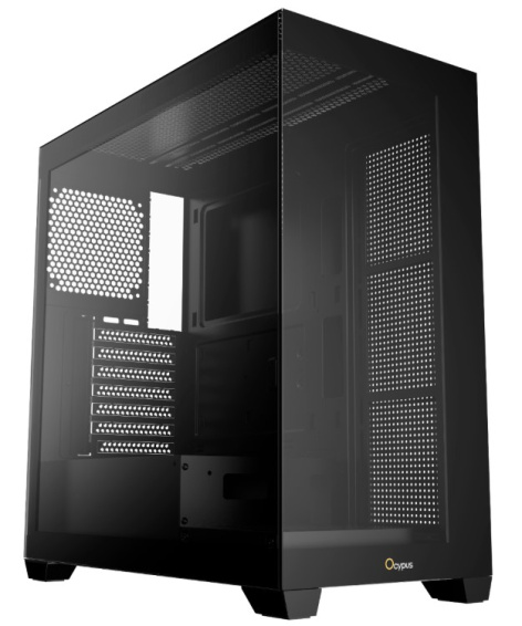 Изображение товара Корпус ATX Ocypus Gamma C72 BK для сборки ПК стильный и практичный
