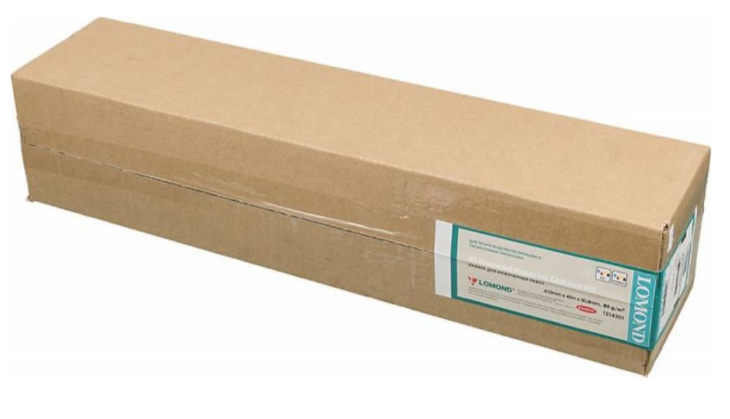 

Бумага Lomond 1202191 инженерная "Премиум", офсет, мультипак 4шт/уп, 610ммх45м, 80г/м2, втулка 2"/50,8мм, 1202191