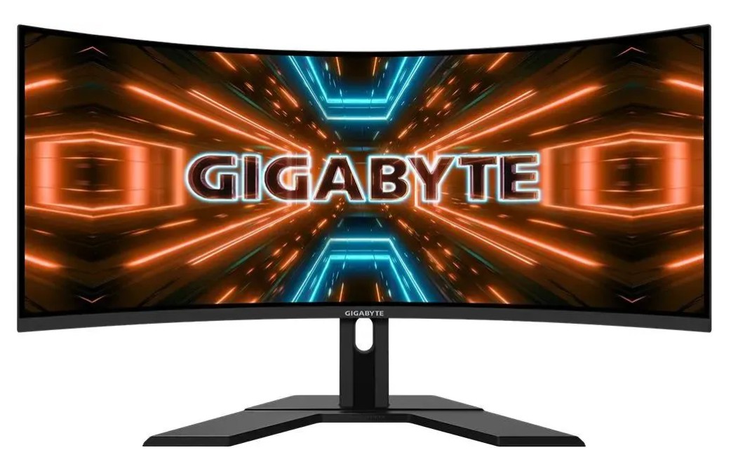 

Монитор 34" GIGABYTE G34WQC A black, VA, 3440*1440, 1 ms, 178°/178°, 35 cd/m, 4000:1, 144Hz, 2*HDMI, 2*DP, Curved (822842), G34WQC A