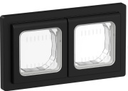 фото Рамка двойная  IEK FI-M20-32-55-K02